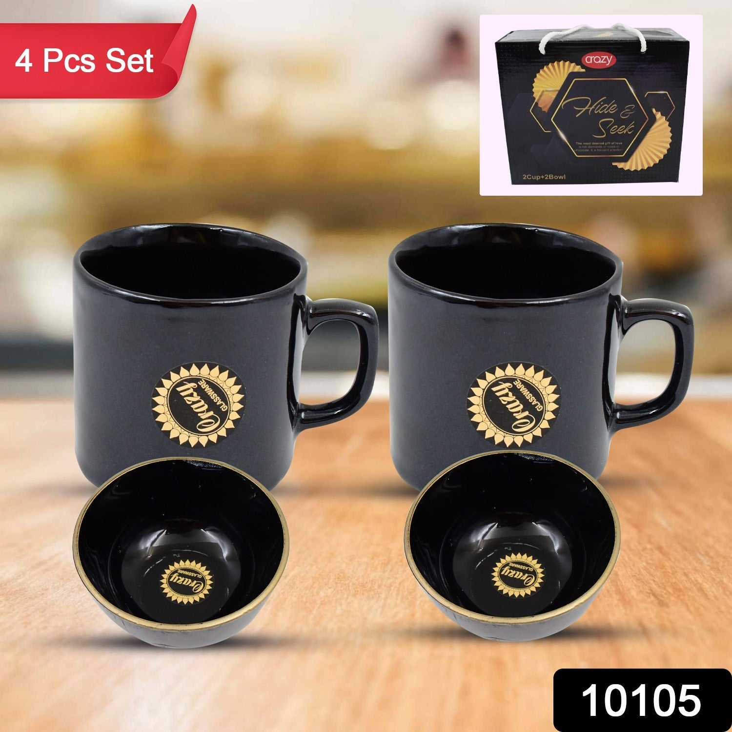 Cups With Round Serving Bowl