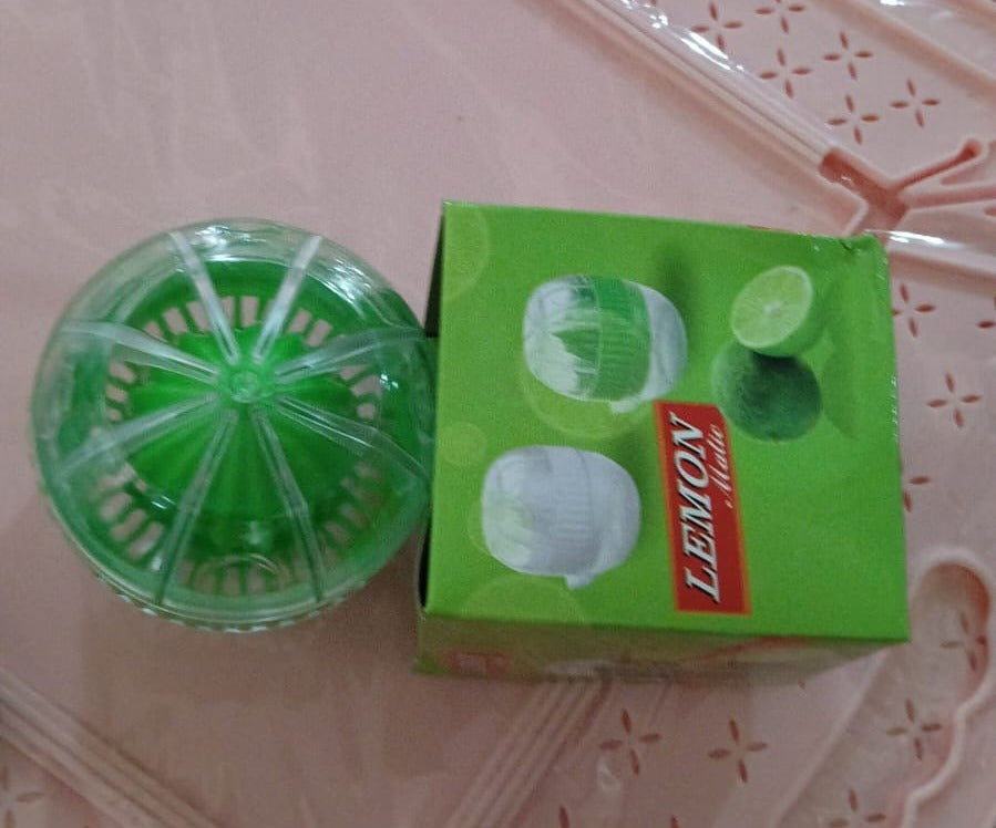 Manual Drink Orange Lemon Citrus Lime Fruit Juice Juicer Squeezer, BPA Free, Press & Pourer With Lid Plastic Manual (1 Pc)