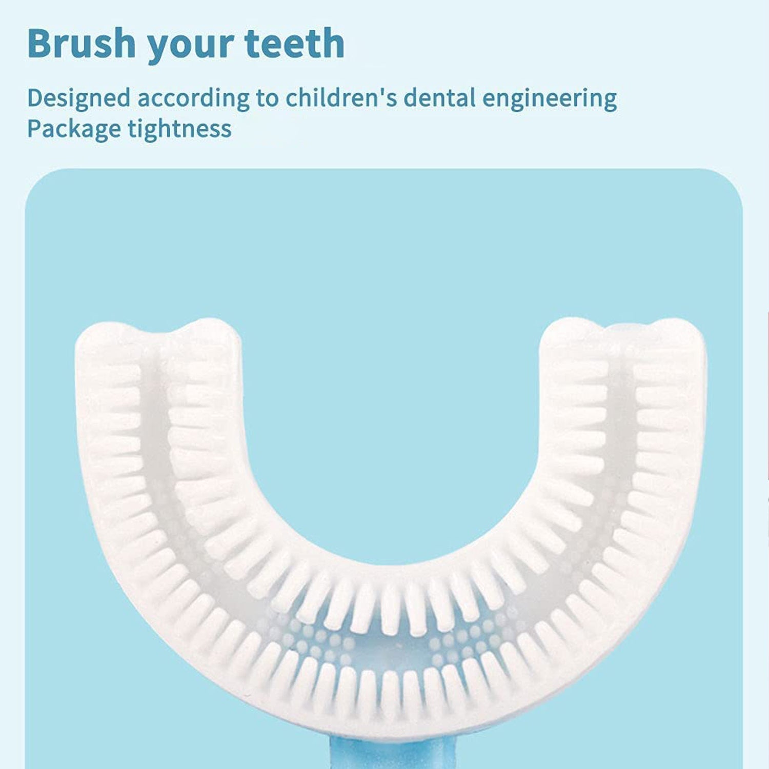 U S toothbrush for effective kids' teeth brushing